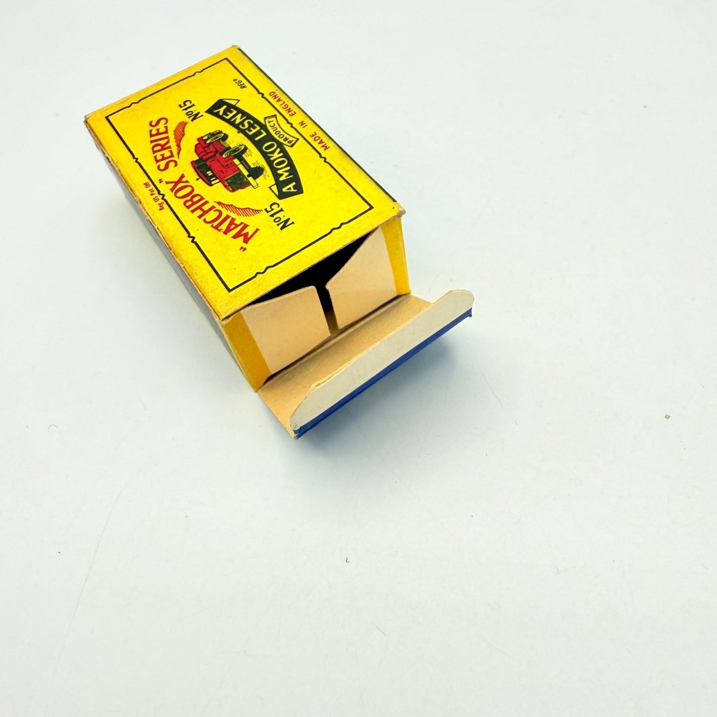 Matchbox Lesney 15b Rotinoff Super Atlantic Tractor Empty Box - Magic Matchbox