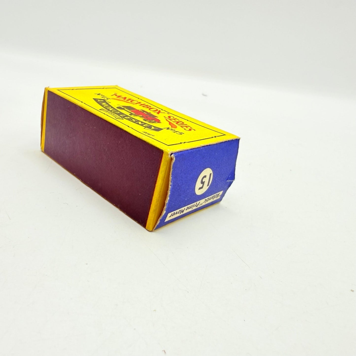 Matchbox Lesney 15b Rotinoff Super Atlantic Tractor Empty Box - Magic Matchbox