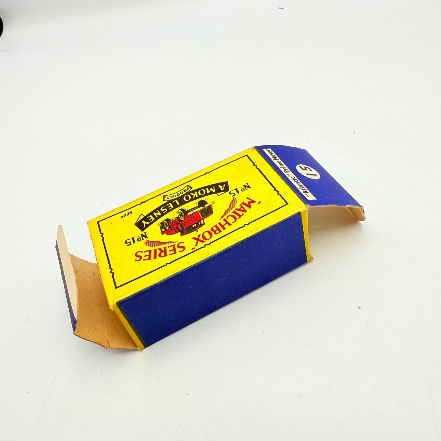 Matchbox Lesney 15b Rotinoff Super Atlantic Tractor Empty Box - Magic Matchbox