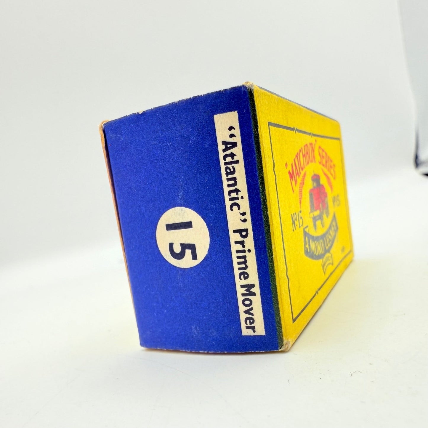 Matchbox Lesney 15b Rotinoff Super Atlantic Tractor Empty Box - Magic Matchbox