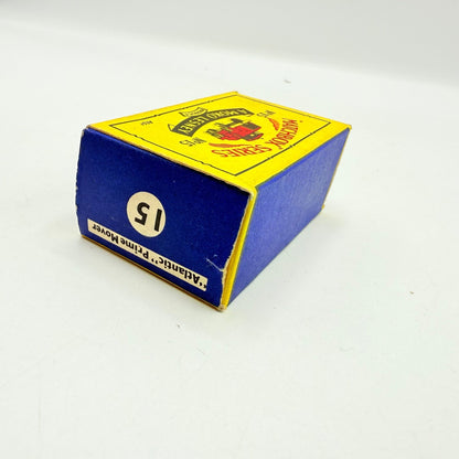 Matchbox Lesney 15b Rotinoff Super Atlantic Tractor Empty Box - Magic Matchbox