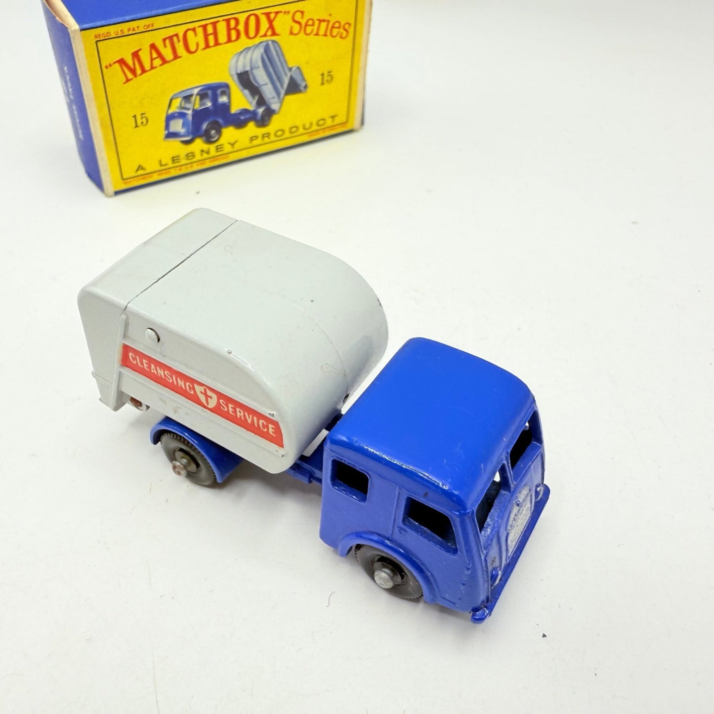 Matchbox Lesney 15c Dennis Refuse Truck - Magic Matchbox