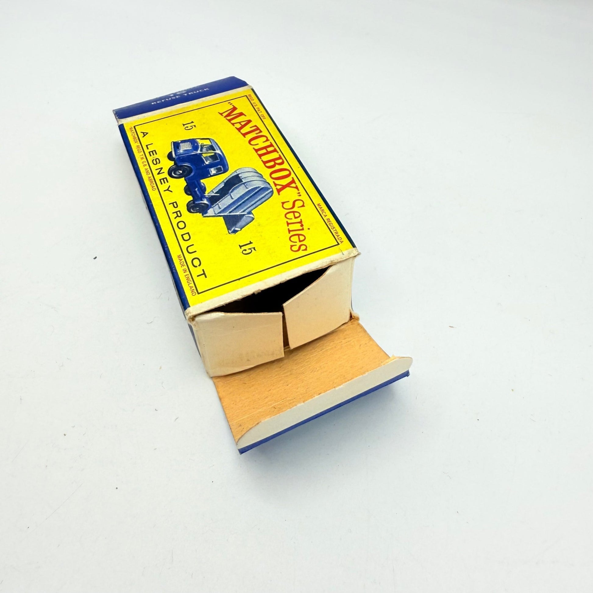 Matchbox Lesney 15c Dennis Refuse Truck - Magic Matchbox