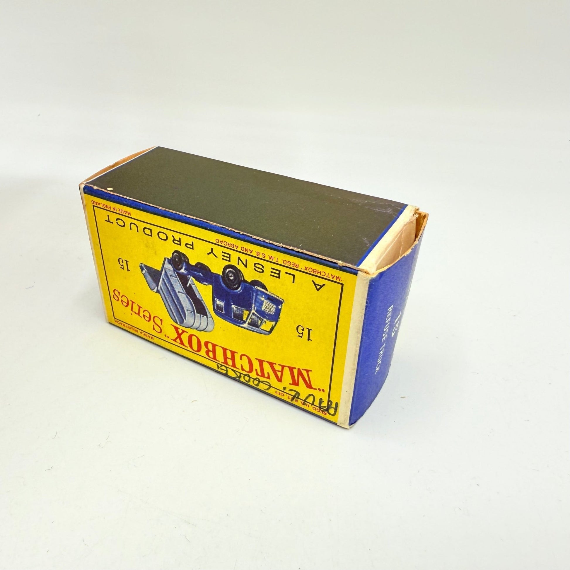 Matchbox Lesney 15c Dennis Refuse Truck - Magic Matchbox