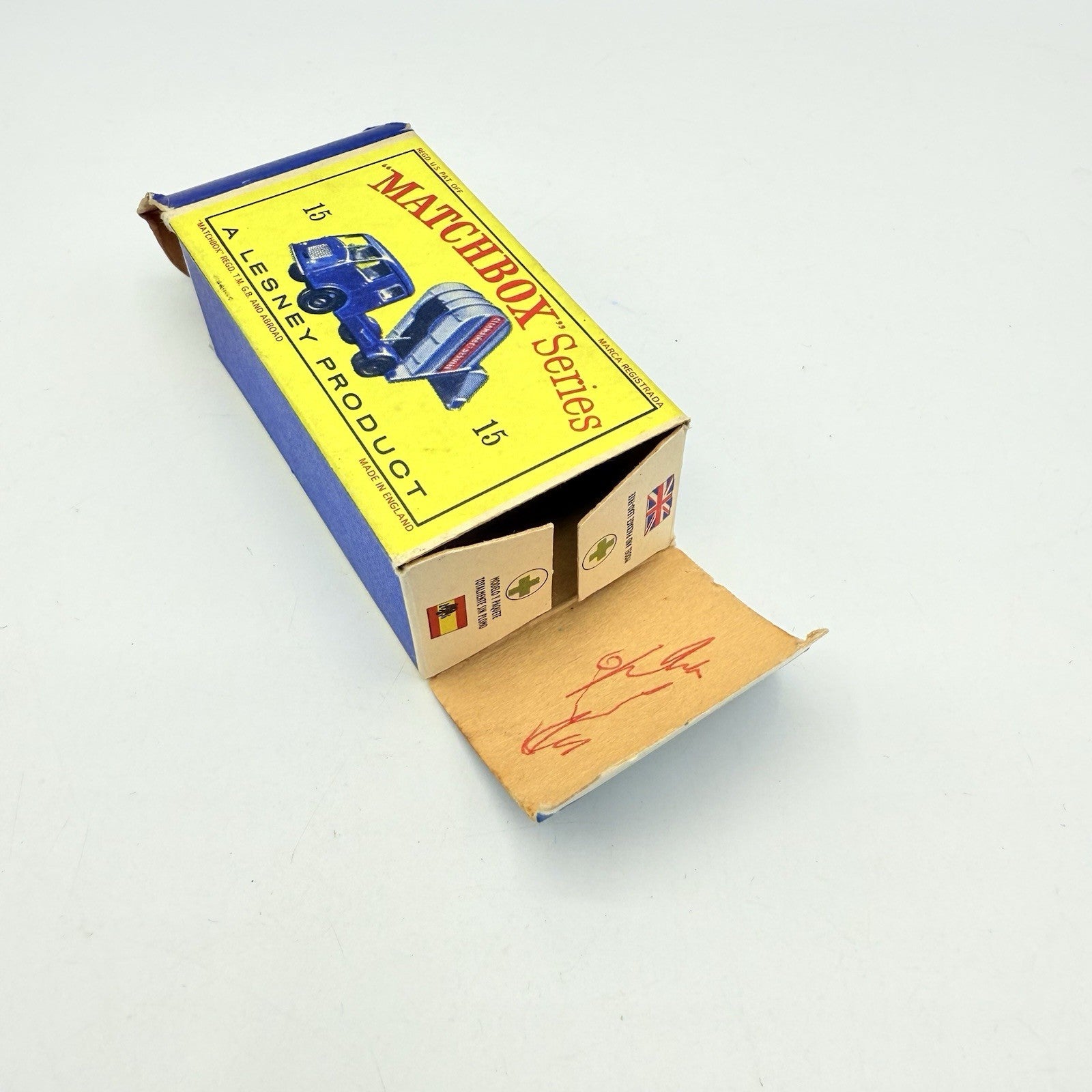 Matchbox Lesney 15c Dennis Tippax Refuse Collector - Magic Matchbox