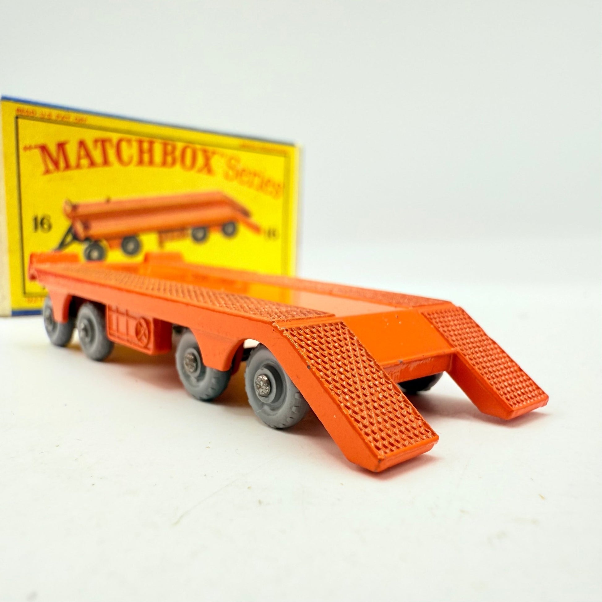 Matchbox Lesney 16b Atlantic Super Trailer GREY PLASTIC WHEELS - Magic Matchbox