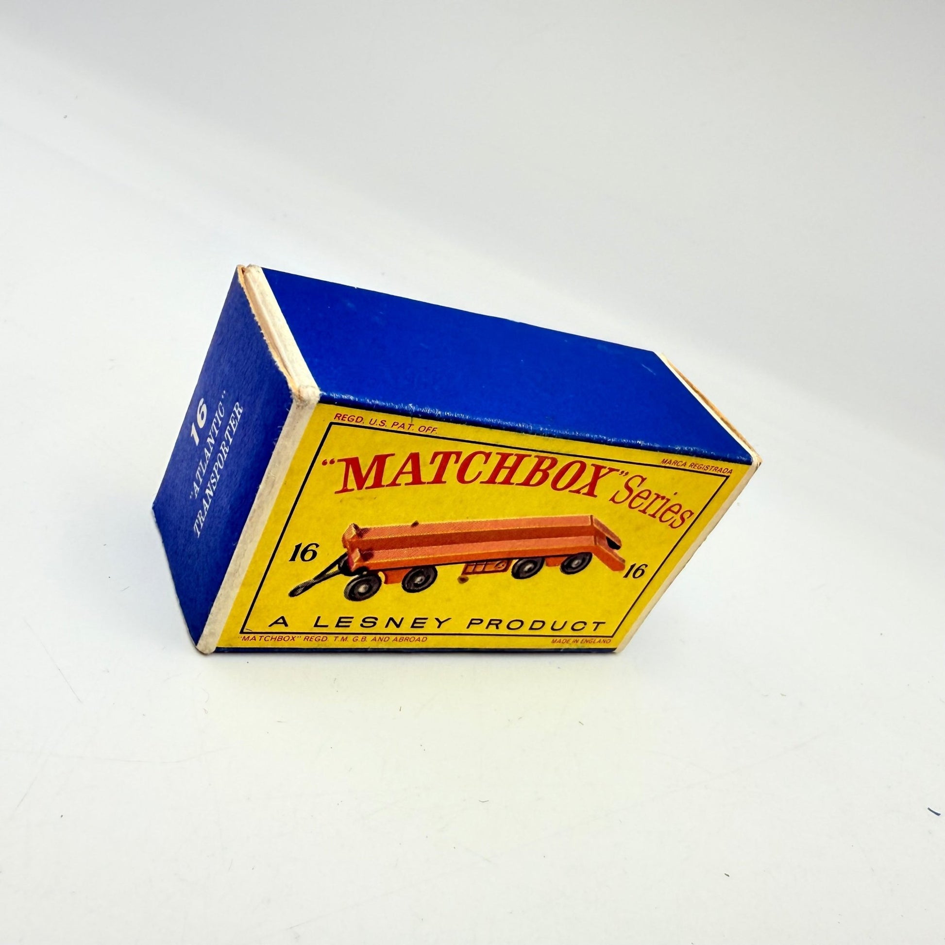 Matchbox Lesney 16b Atlantic Super Trailer GREY PLASTIC WHEELS - Magic Matchbox