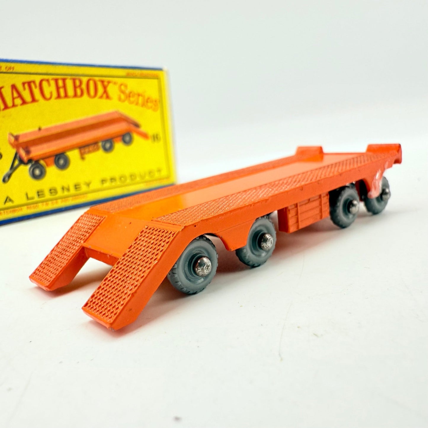 Matchbox Lesney 16b Atlantic Super Trailer GREY PLASTIC WHEELS - Magic Matchbox