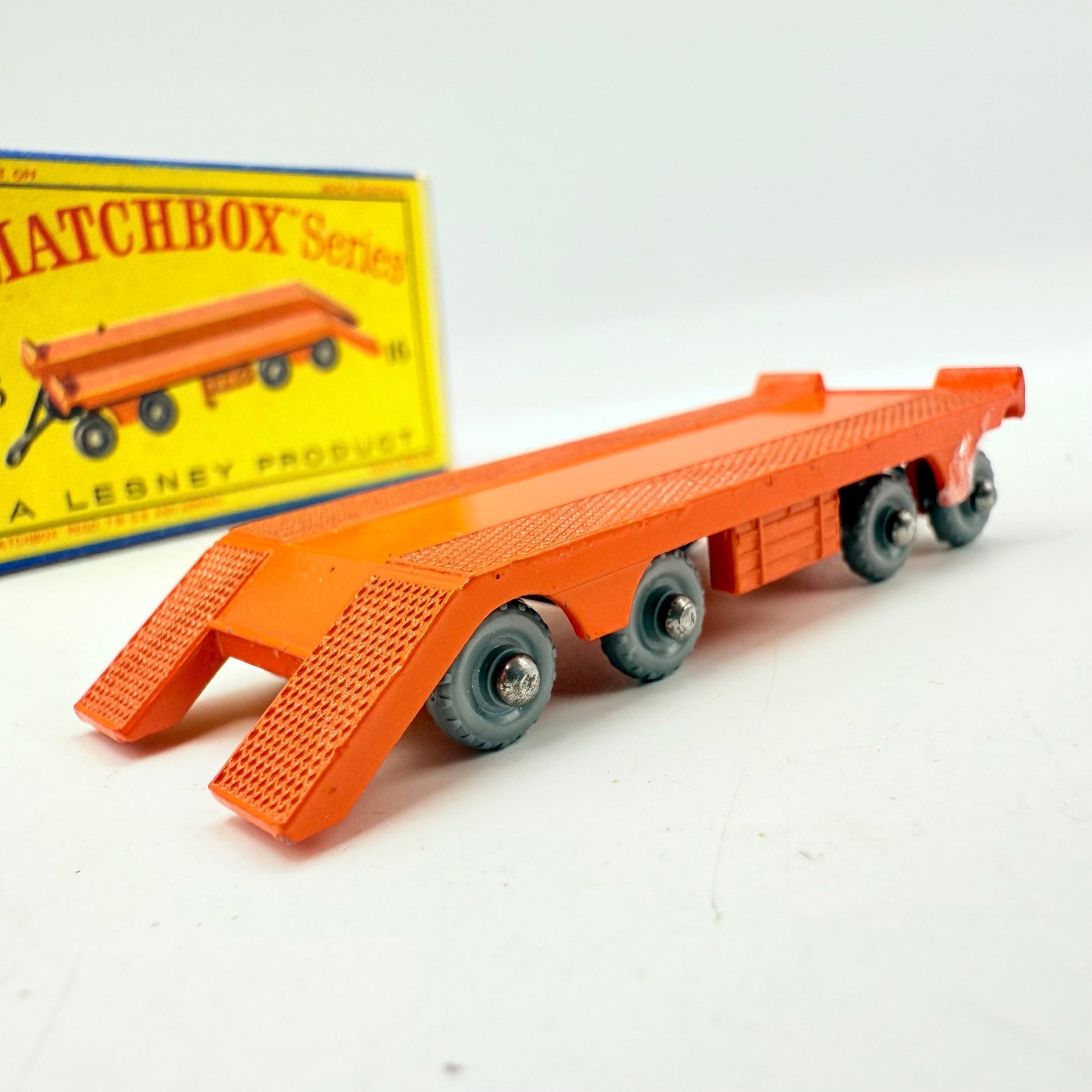 Matchbox Lesney 16b Atlantic Super Trailer GREY PLASTIC WHEELS - Magic Matchbox