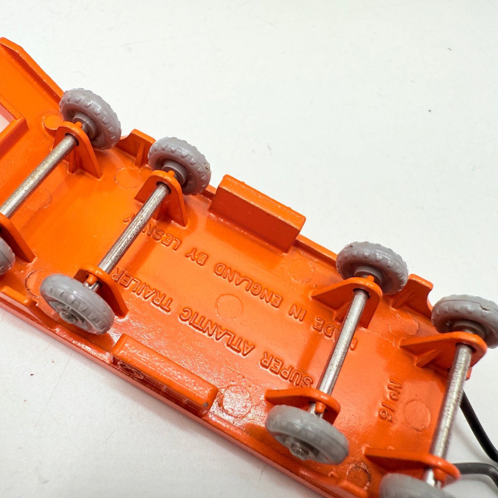 Matchbox Lesney 16b Atlantic Super Trailer GREY PLASTIC WHEELS - Magic Matchbox