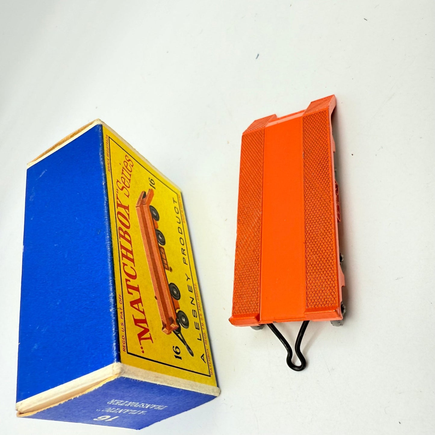 Matchbox Lesney 16b Atlantic Super Trailer GREY PLASTIC WHEELS - Magic Matchbox