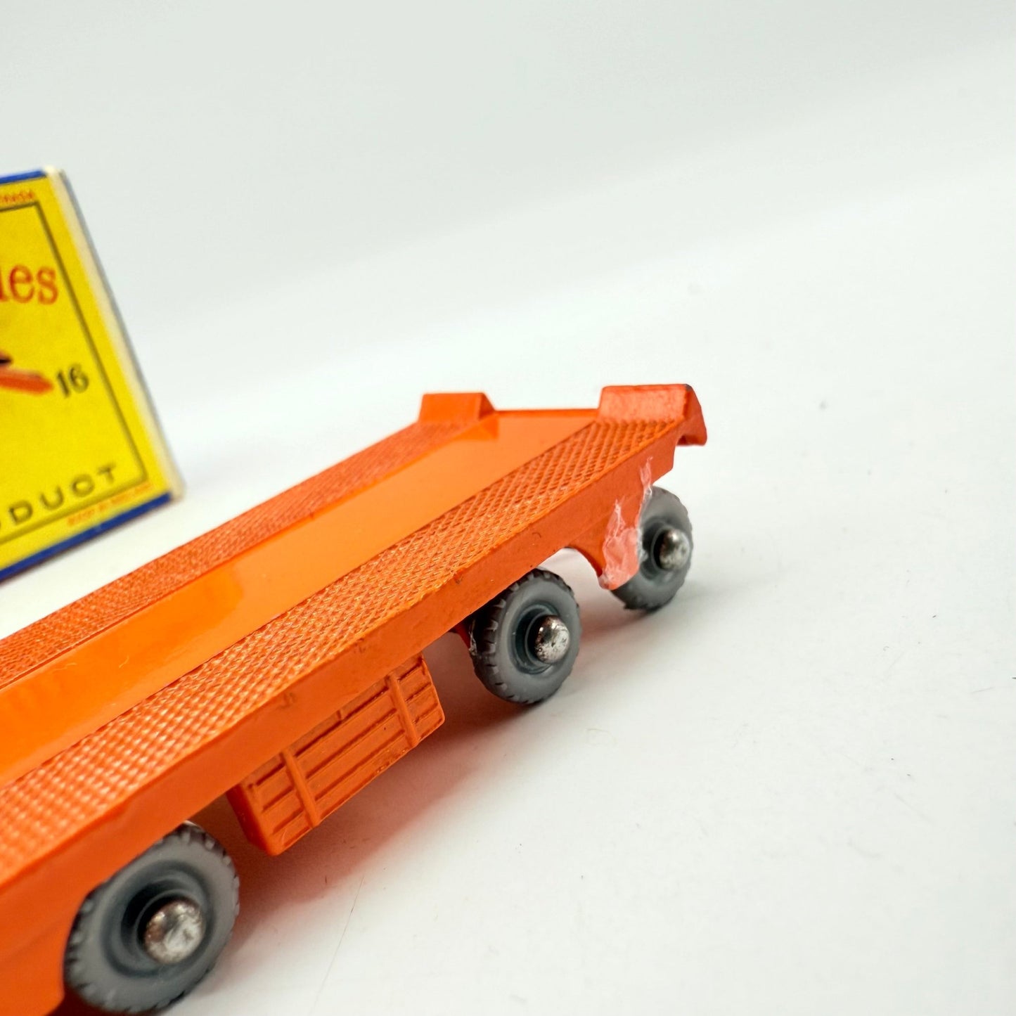 Matchbox Lesney 16b Atlantic Super Trailer GREY PLASTIC WHEELS - Magic Matchbox