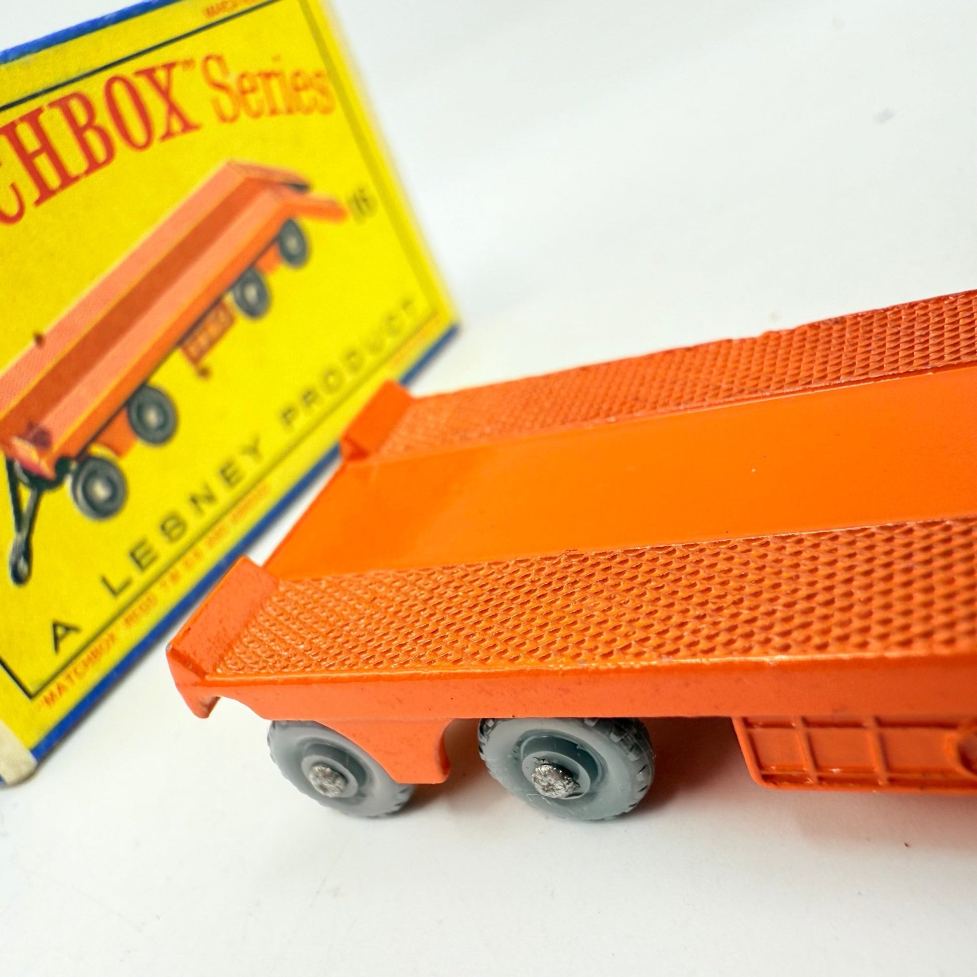 Matchbox Lesney 16b Atlantic Super Trailer GREY PLASTIC WHEELS - Magic Matchbox