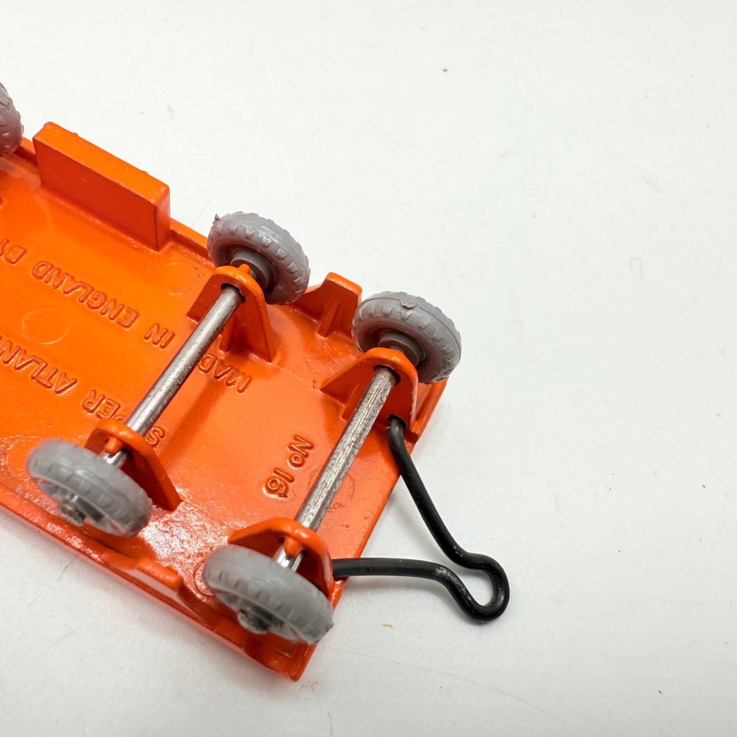 Matchbox Lesney 16b Atlantic Super Trailer GREY PLASTIC WHEELS - Magic Matchbox