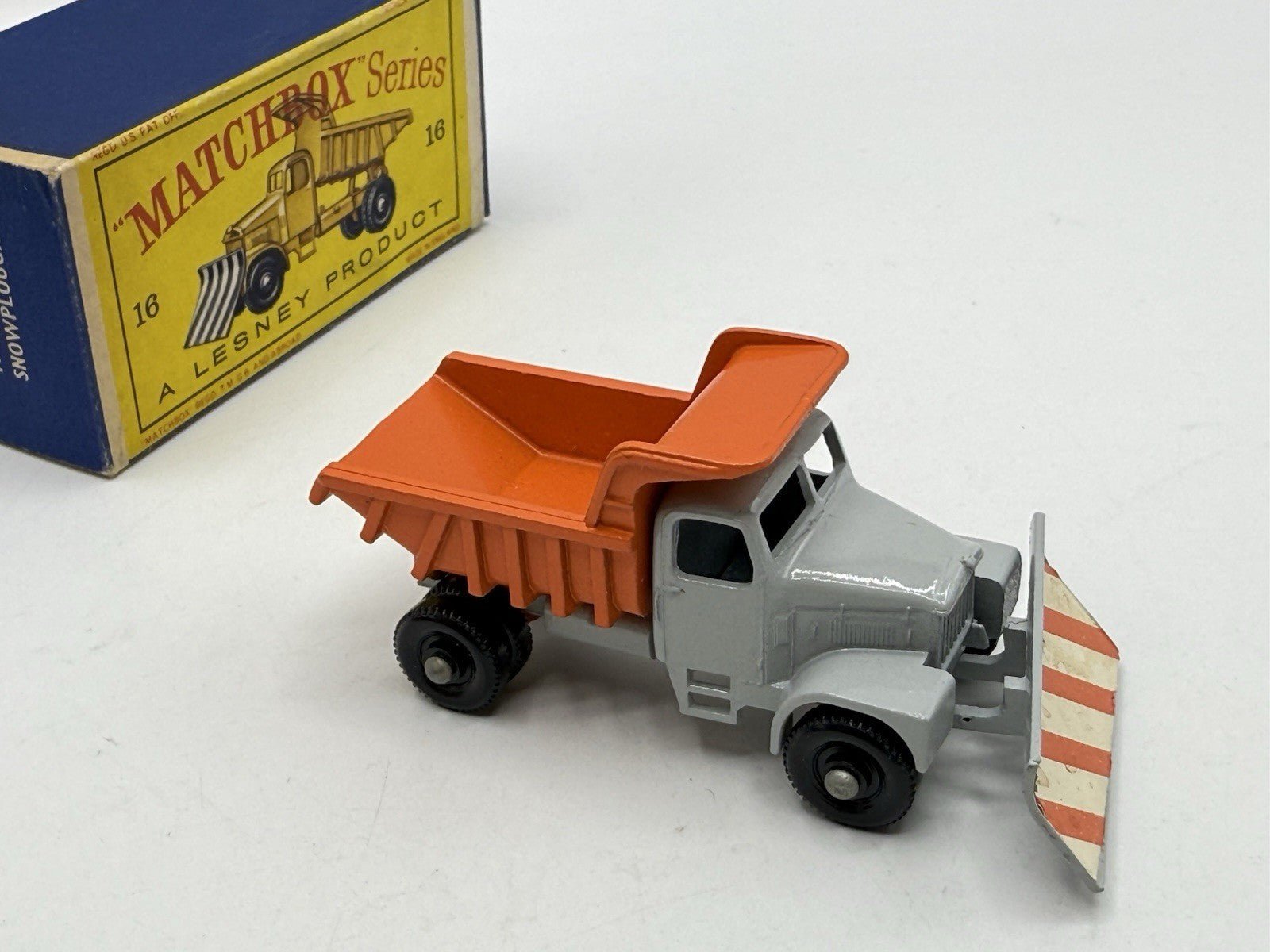 Matchbox Lesney 16c Scammell Snow Plough - Magic Matchbox