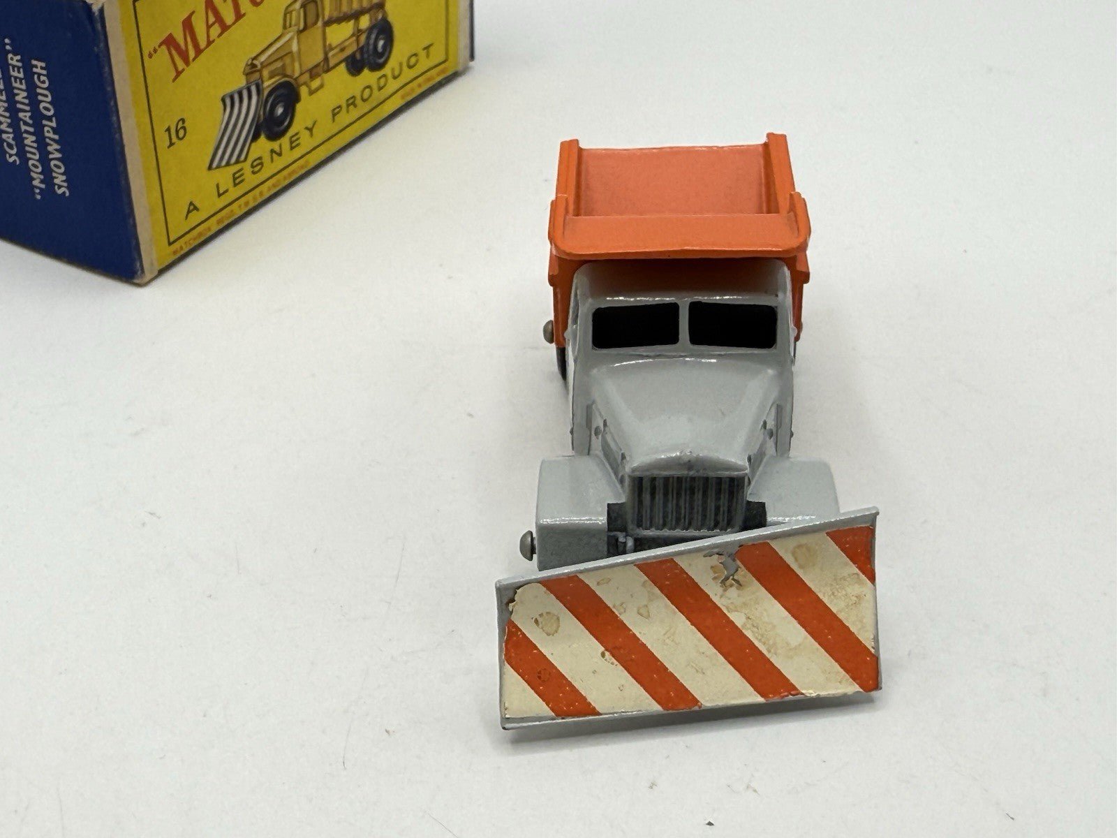 Matchbox Lesney 16c Scammell Snow Plough - Magic Matchbox