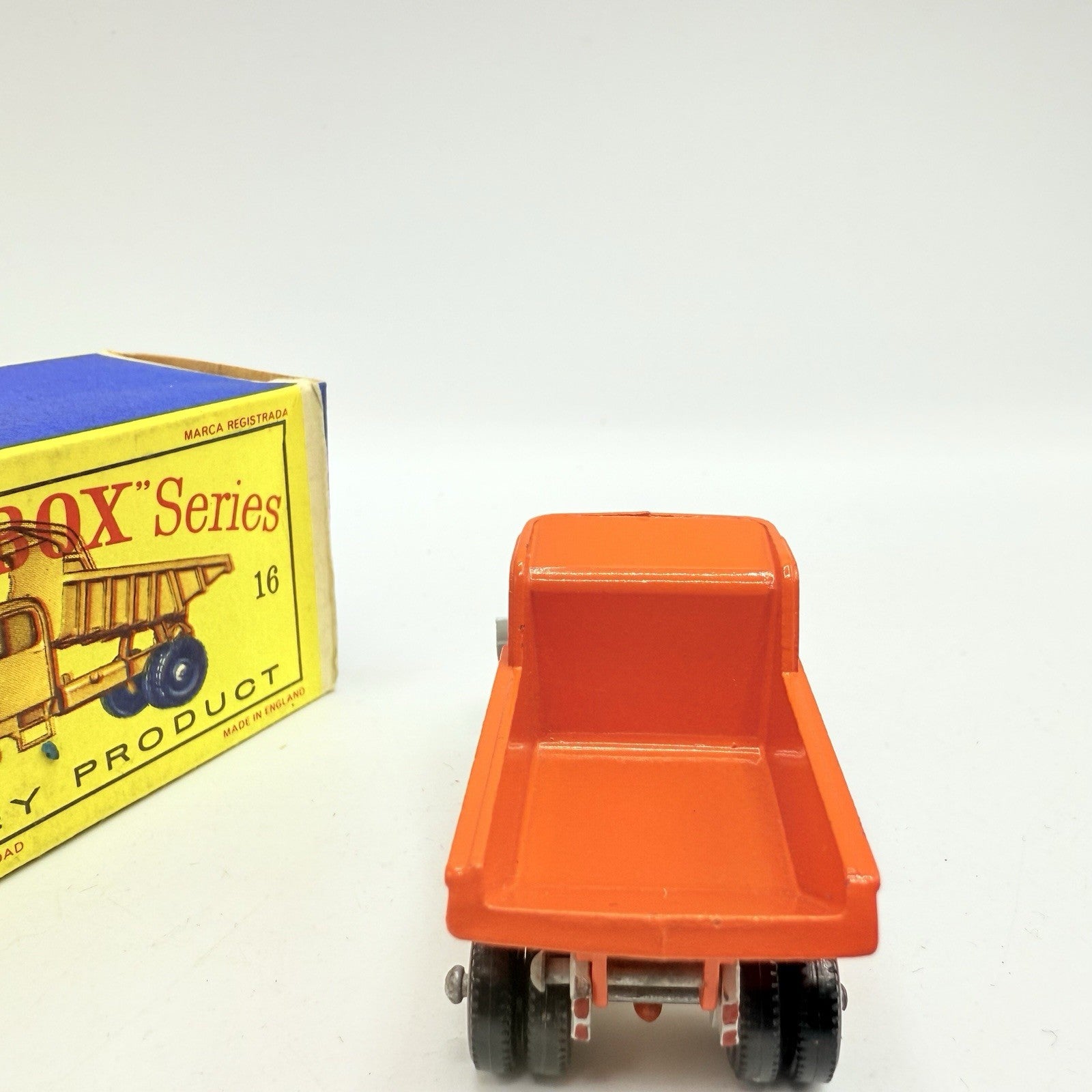 Matchbox Lesney 16c Scammell Snow Plough Original Boxed Model - Magic Matchbox