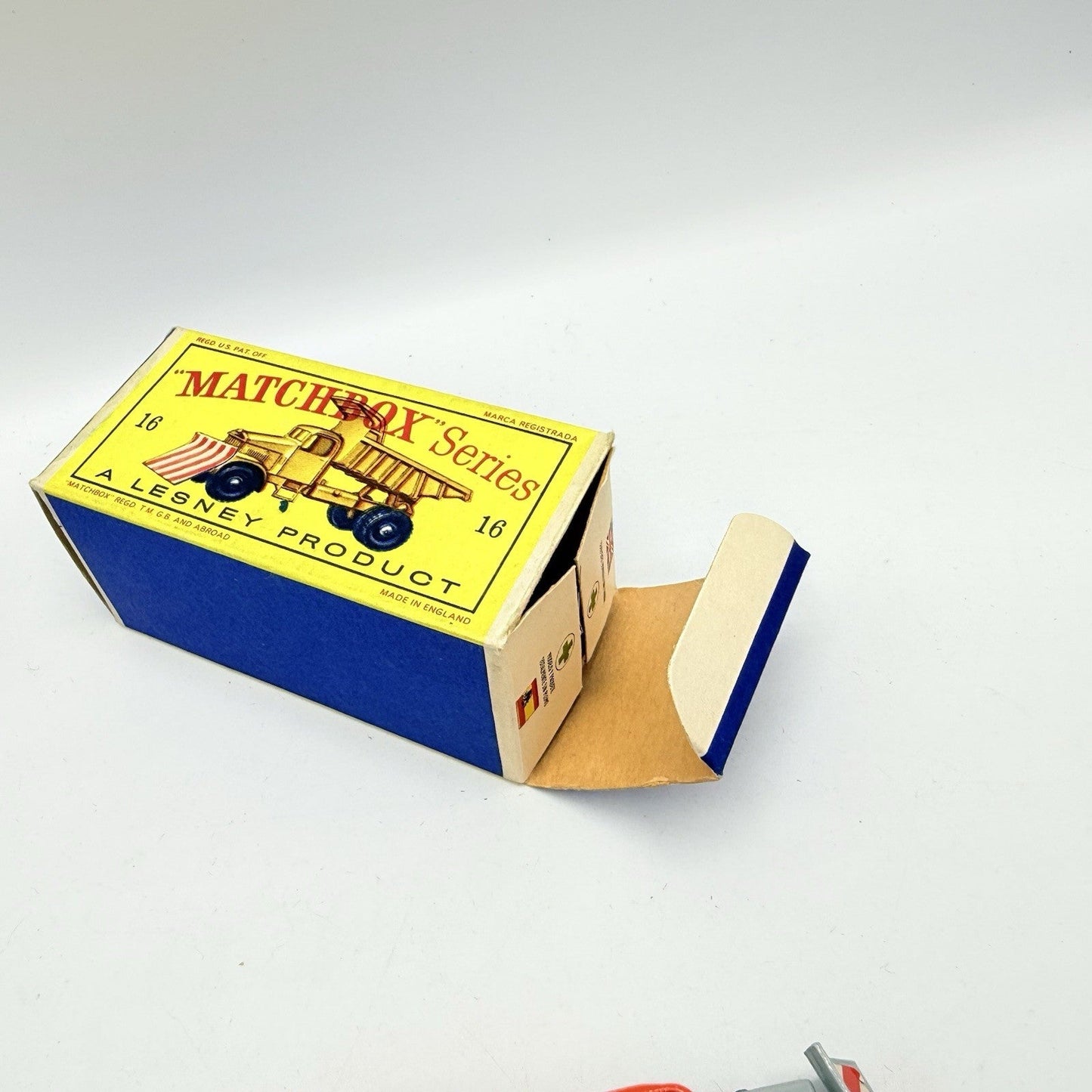 Matchbox Lesney 16c Scammell Snow Plough Original Boxed Model - Magic Matchbox