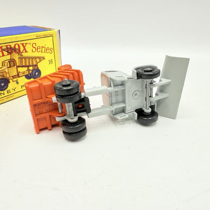 Matchbox Lesney 16c Scammell Snow Plough Original Boxed Model - Magic Matchbox