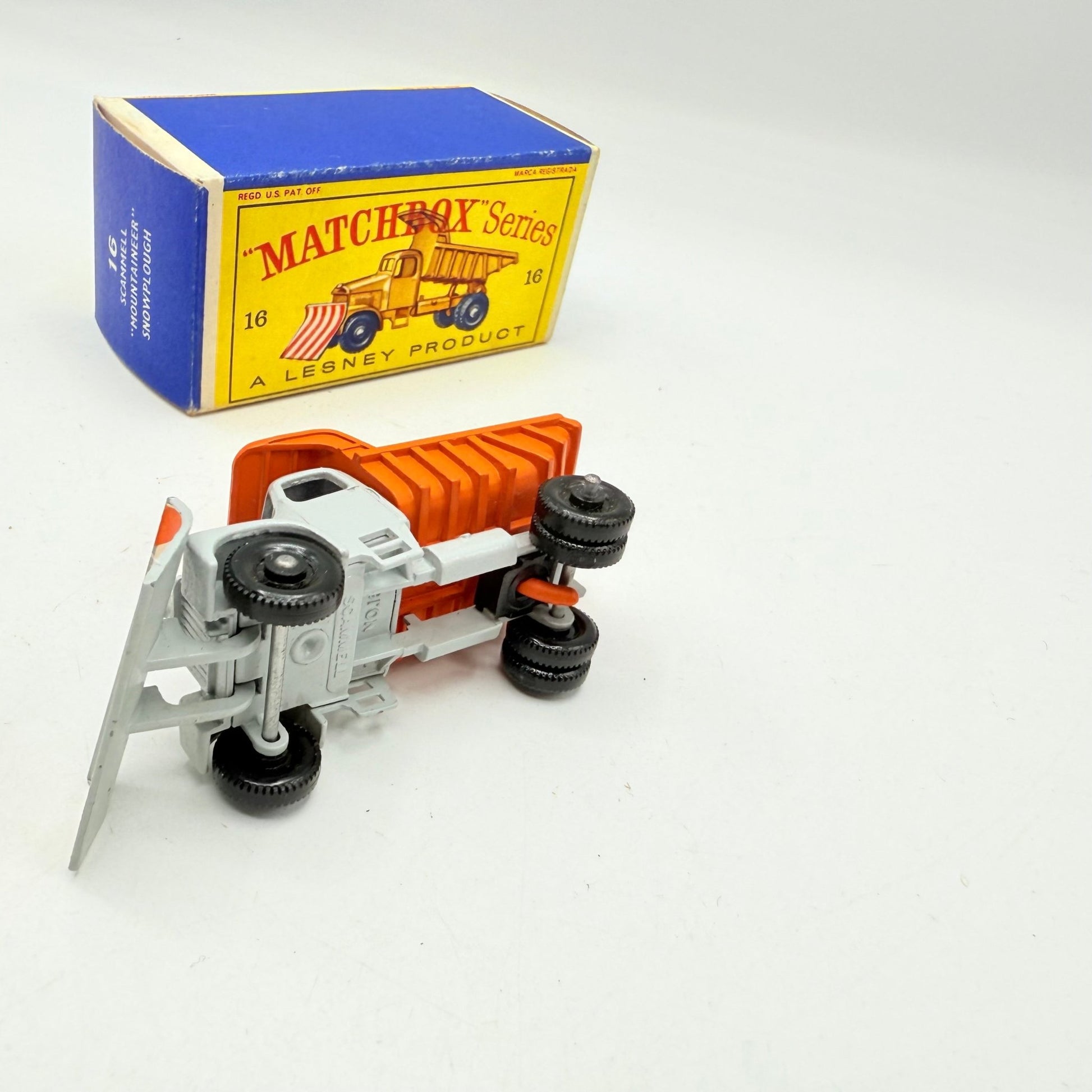 Matchbox Lesney 16c Snow Plough - Magic Matchbox
