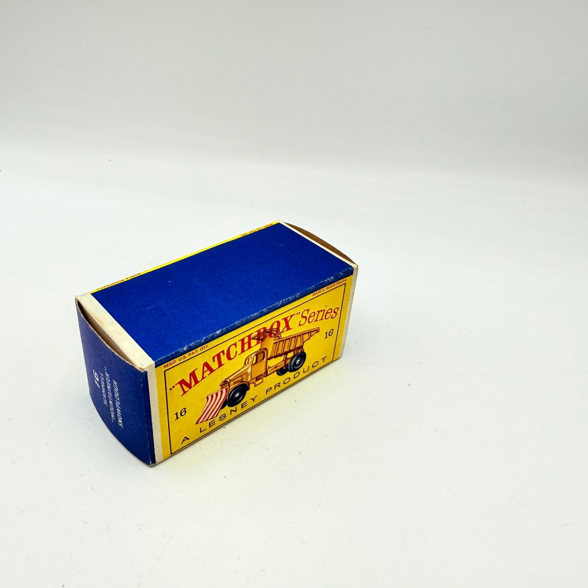 Matchbox Lesney 16c Snow Plough - Magic Matchbox
