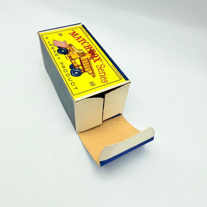 Matchbox Lesney 16c Snow Plough - Magic Matchbox