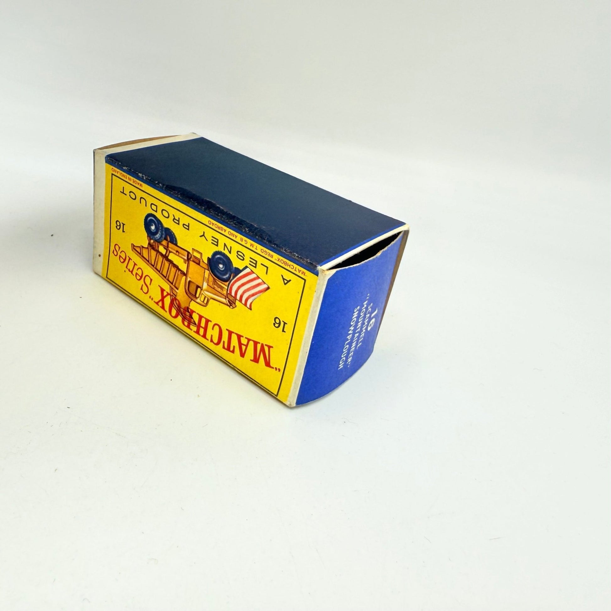 Matchbox Lesney 16c Snow Plough - Magic Matchbox