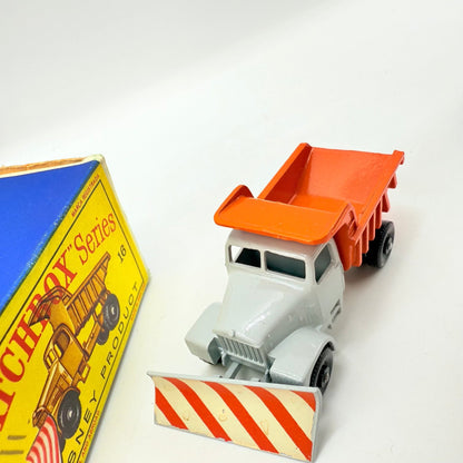 Matchbox Lesney 16c Snow Plough - Magic Matchbox