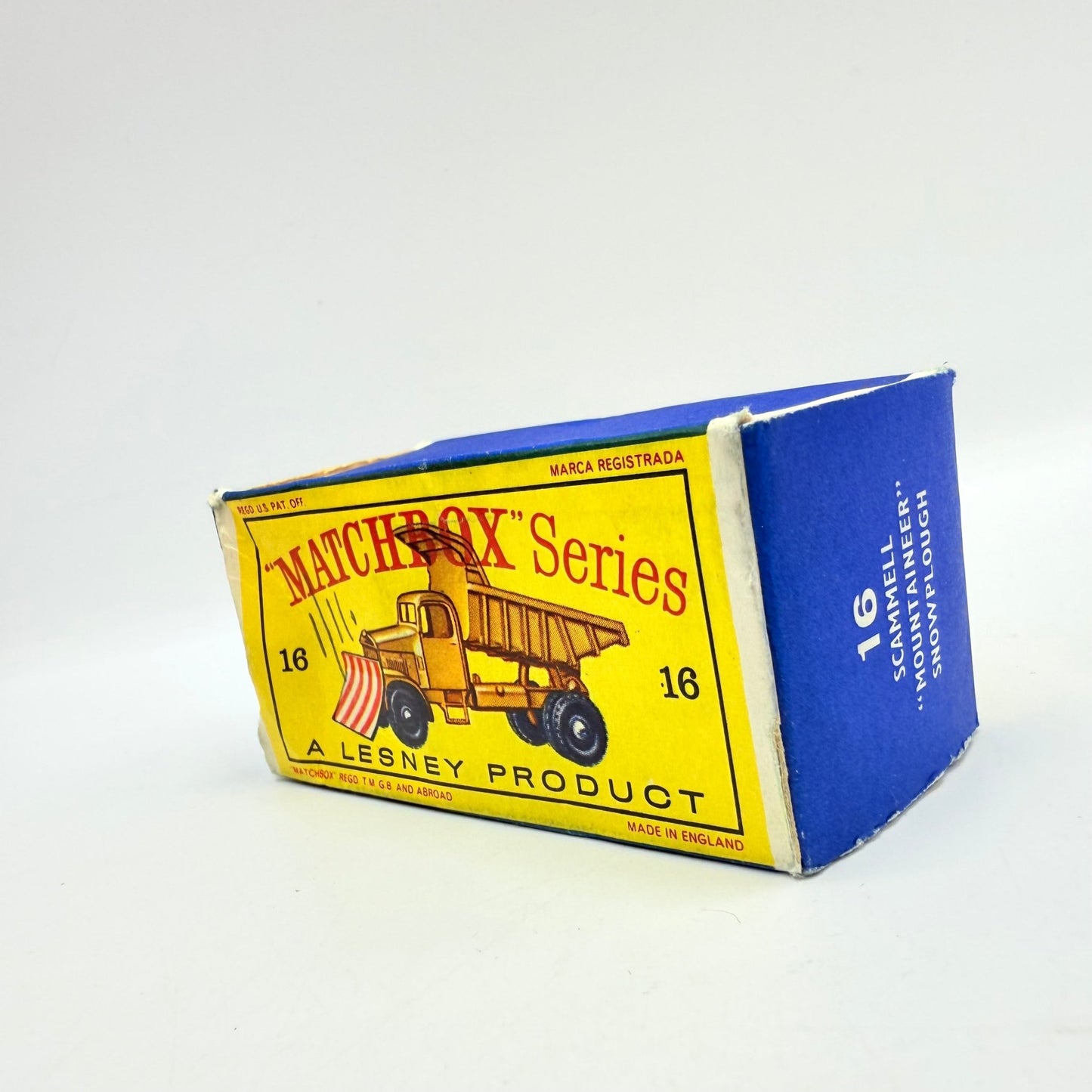 Matchbox Lesney 16c Snow Plough - Magic Matchbox