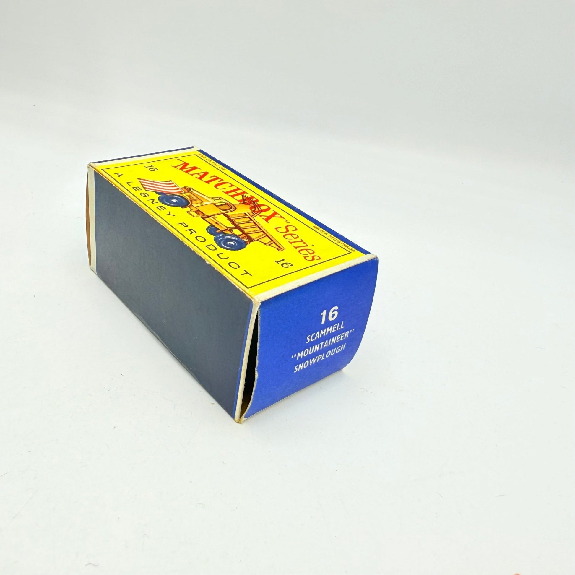 Matchbox Lesney 16c Snow Plough - Magic Matchbox