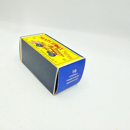 Matchbox Lesney 16c Snow Plough - Magic Matchbox