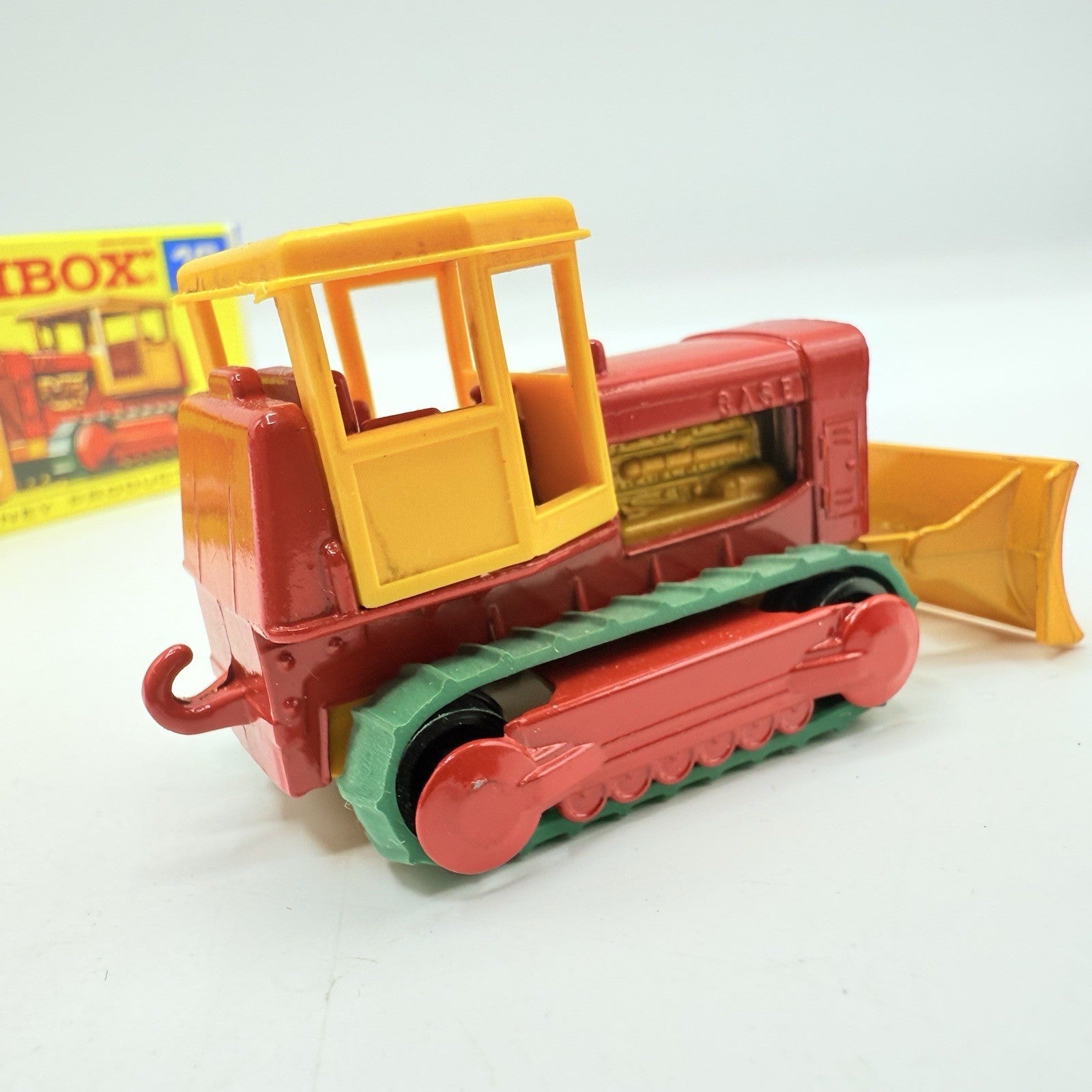 Matchbox Lesney 16d Case Tractor Good Tracks - Magic Matchbox