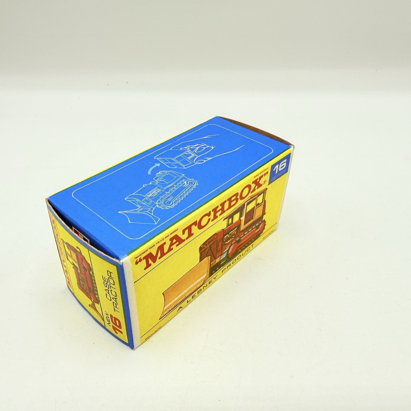 Matchbox Lesney 16d Case Tractor Good Tracks - Magic Matchbox