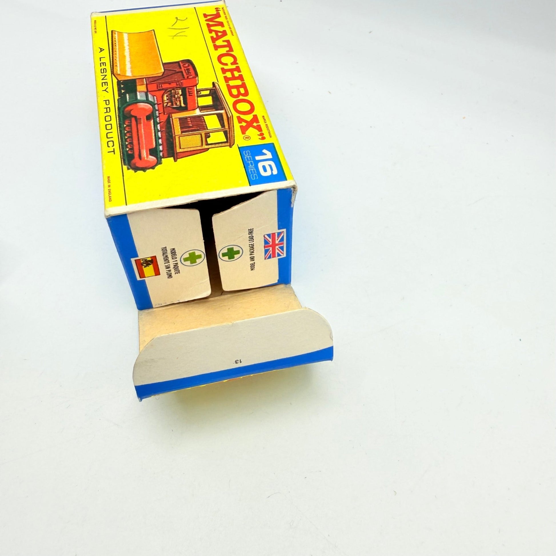 Matchbox Lesney 16d Case Tractor Good Tracks - Magic Matchbox