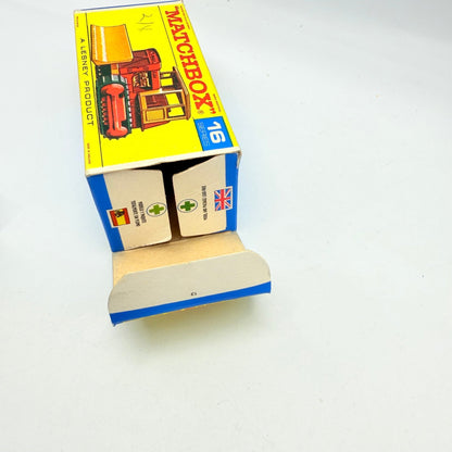 Matchbox Lesney 16d Case Tractor Good Tracks - Magic Matchbox