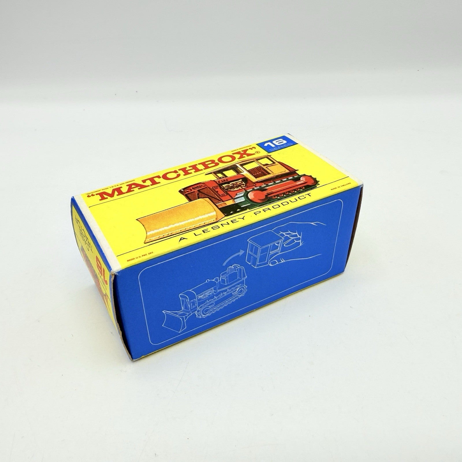 Matchbox Lesney 16d Case Tractor Good Tracks - Magic Matchbox