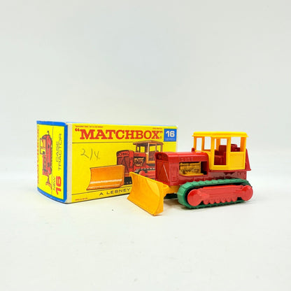 Matchbox Lesney 16d Case Tractor Good Tracks - Magic Matchbox