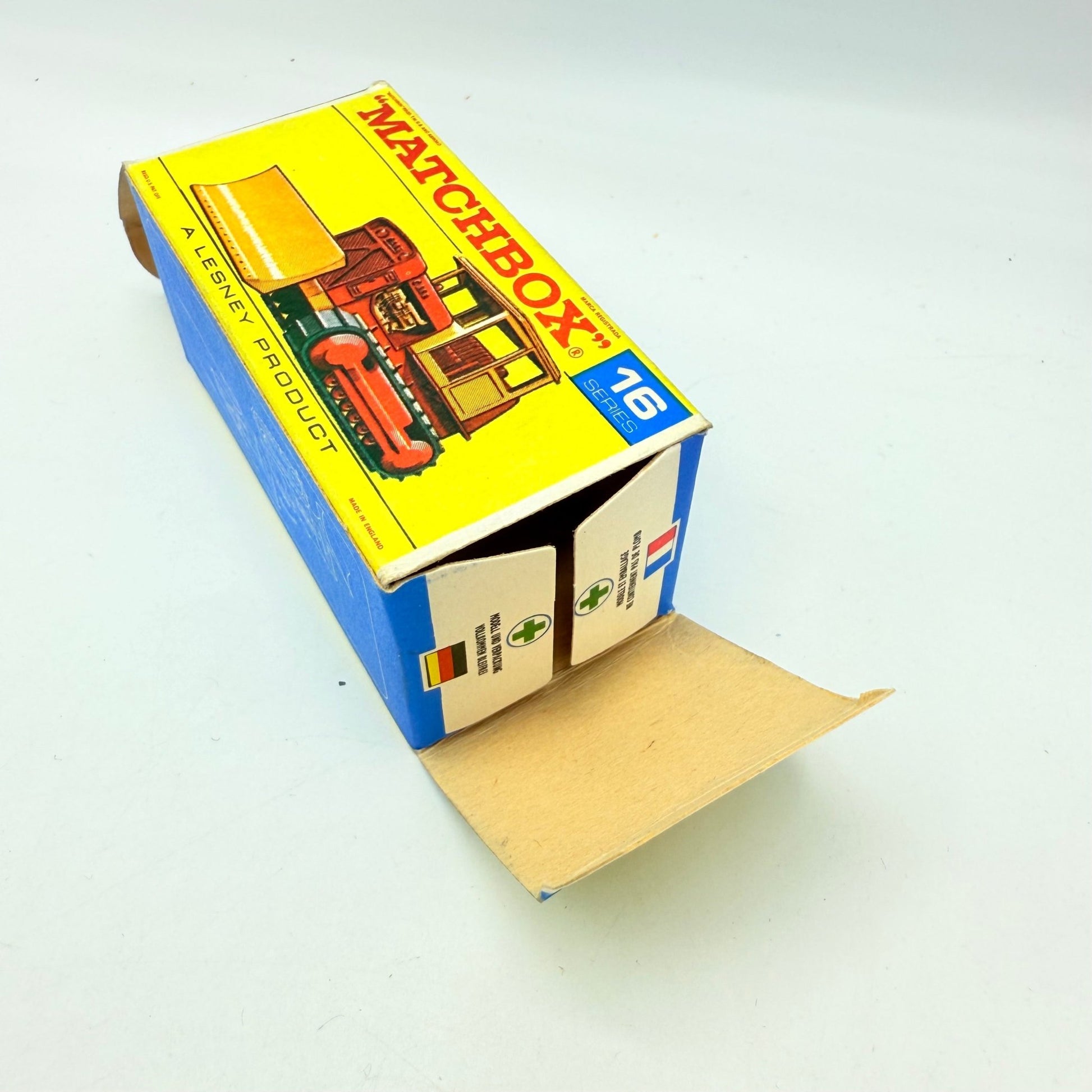 Matchbox Lesney 16d Case Tractor Good Tracks - Magic Matchbox