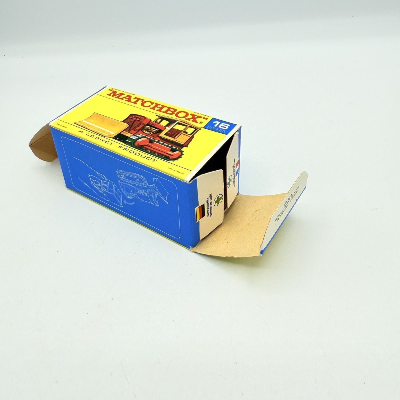 Matchbox Lesney 16d Case Tractor Good Tracks - Magic Matchbox