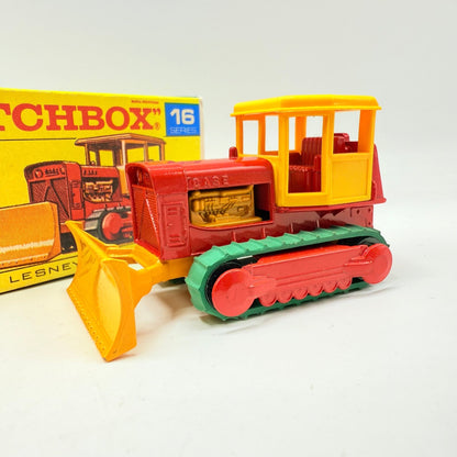 Matchbox Lesney 16d Case Tractor Good Tracks - Magic Matchbox