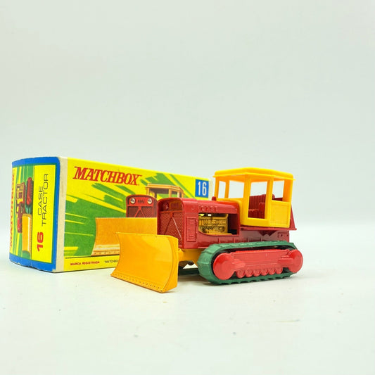 Matchbox Lesney 16d Case Tractor Good Tracks - Magic Matchbox