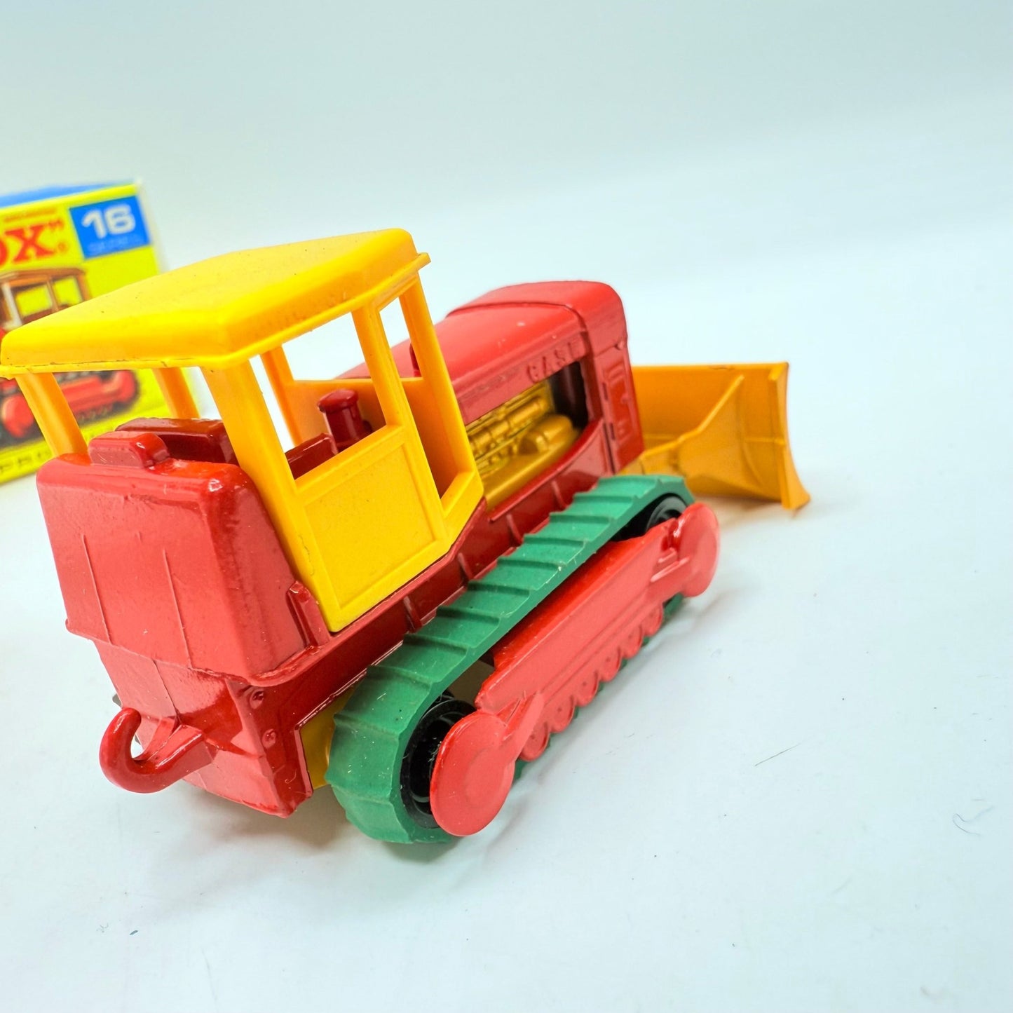 Matchbox Lesney 16d Case Tractor Good Tracks - Magic Matchbox