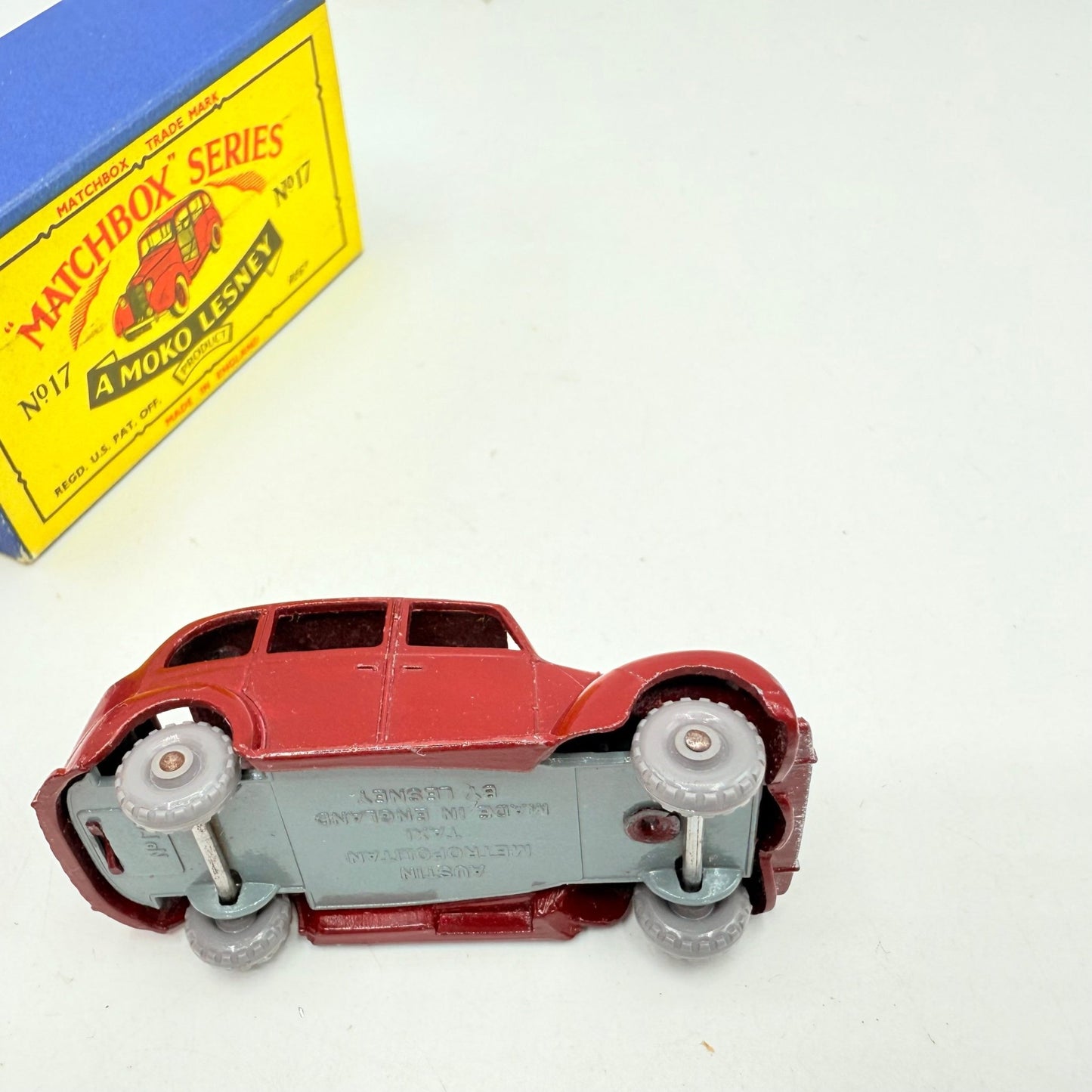 Matchbox Lesney 17c Austin Metropolitan Taxi GPW - Magic Matchbox