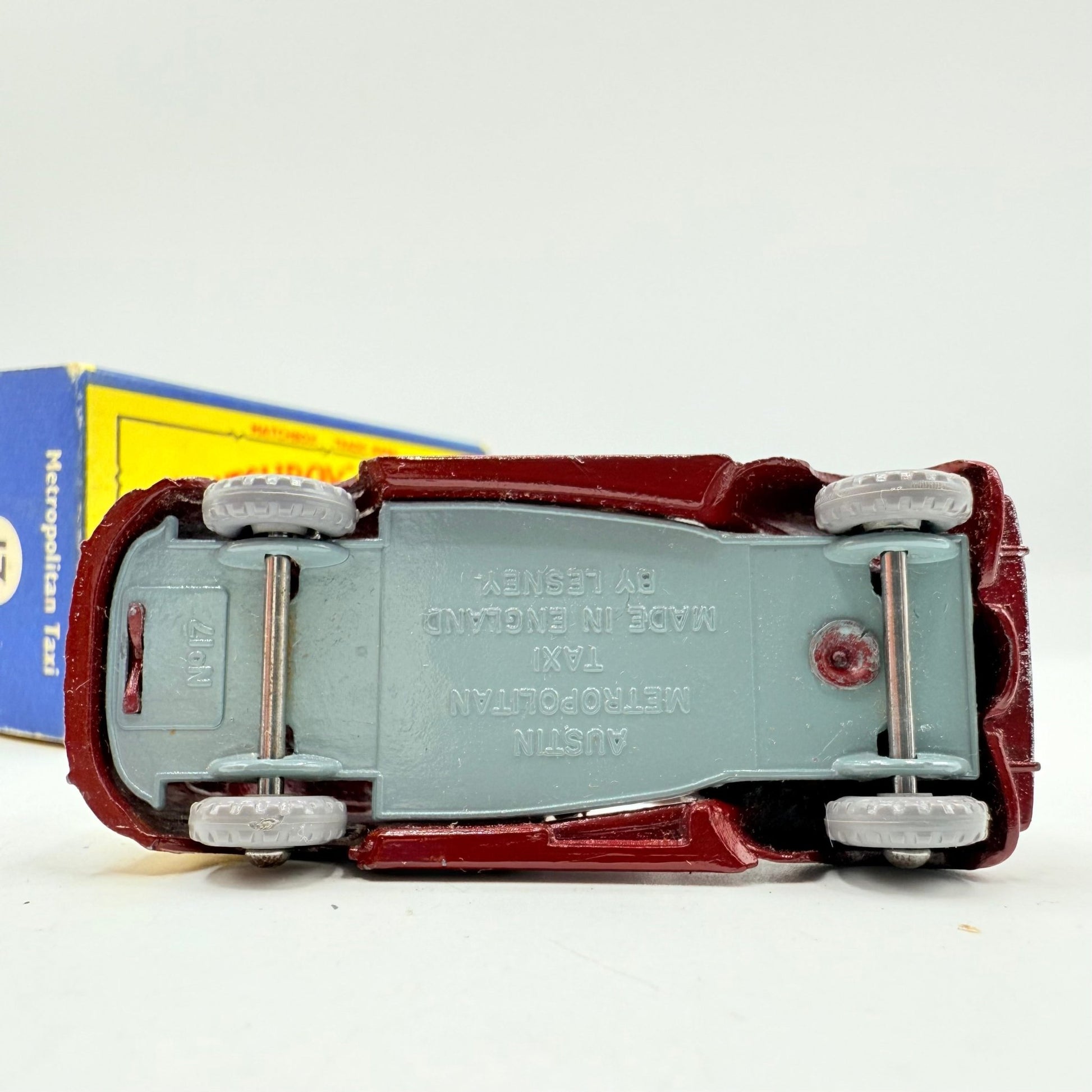 Matchbox Lesney 17c Austin Metropolitan Taxi GPW - Magic Matchbox