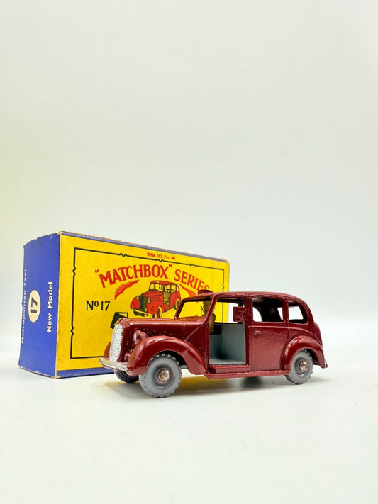 Matchbox Lesney 17c Austin Metropolitan Taxi GPW Rare Stannard Code 1 - Magic Matchbox