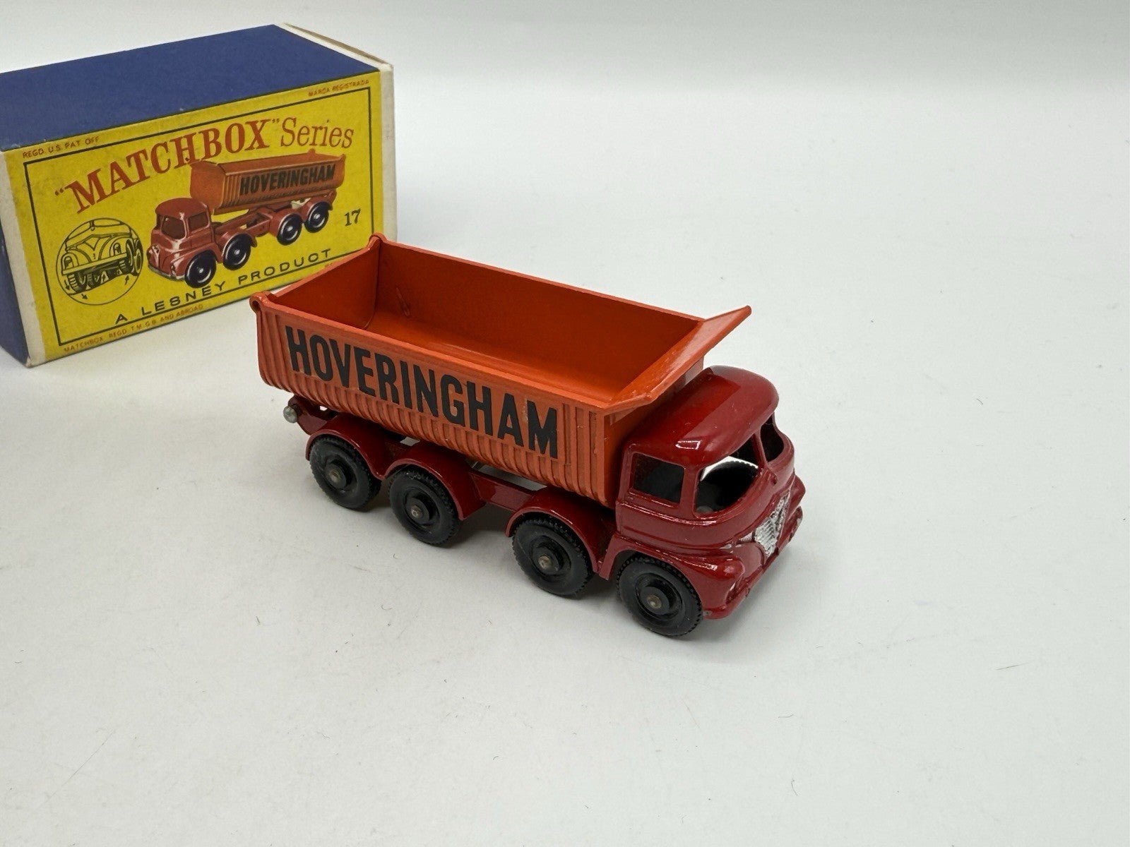Matchbox Lesney 17d Foden Hoveringham Tipper Truck - Magic Matchbox