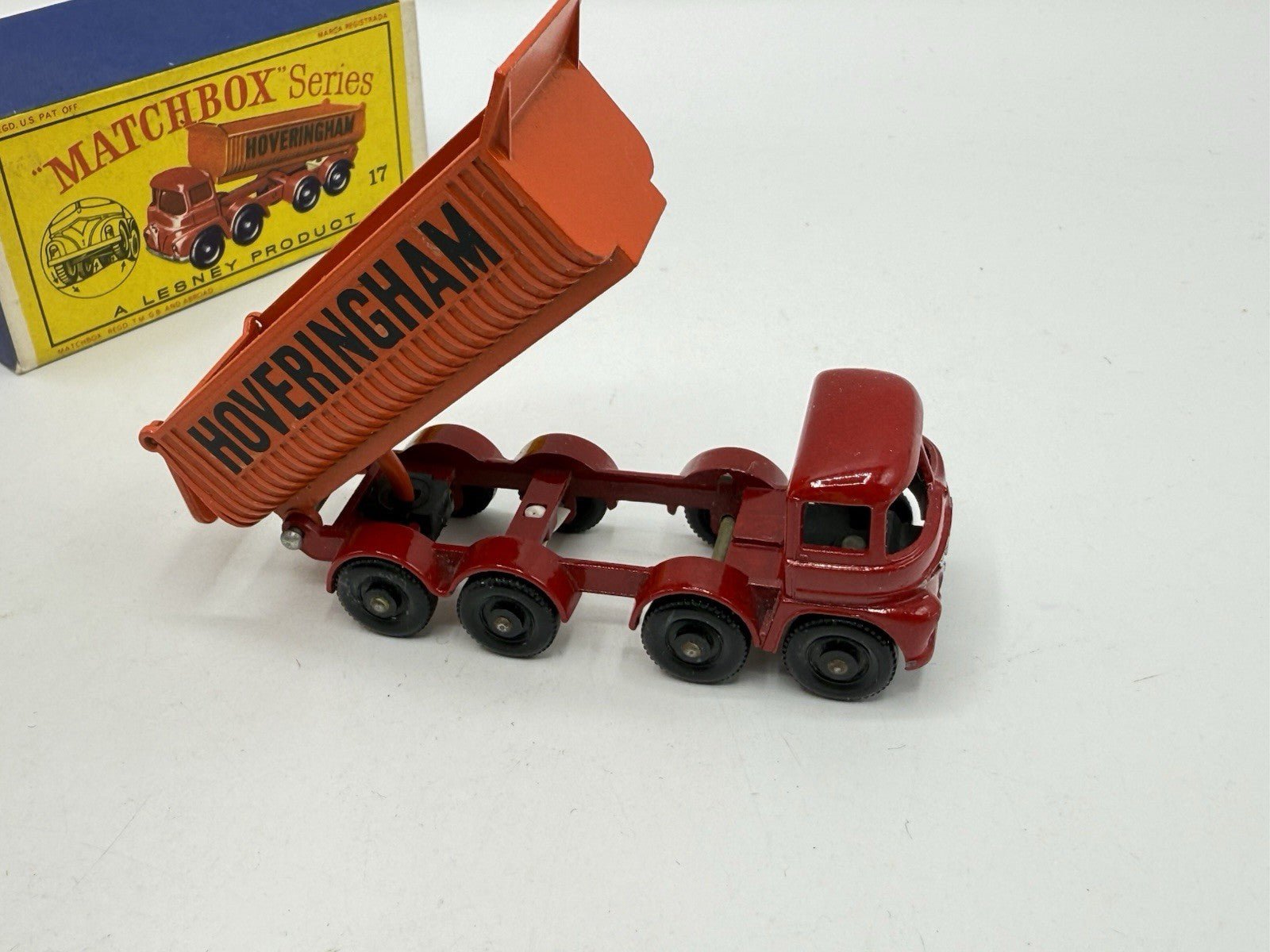 Matchbox Lesney 17d Foden Hoveringham Tipper Truck - Magic Matchbox