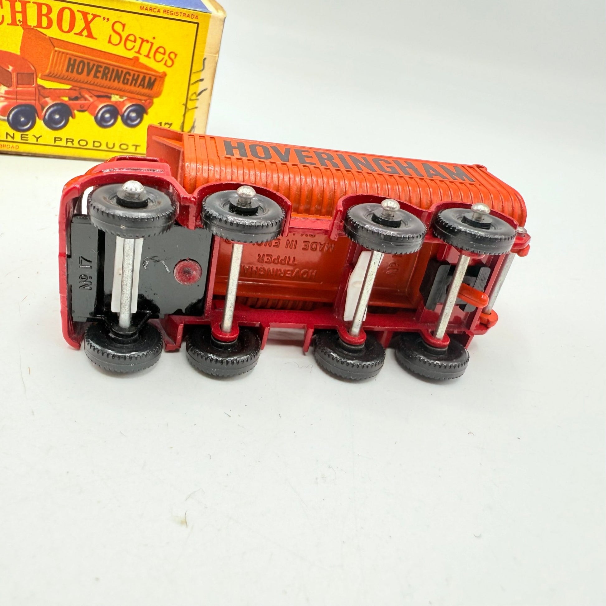 Matchbox Lesney 17d Foden Hoveringham Tipper Truck - Magic Matchbox