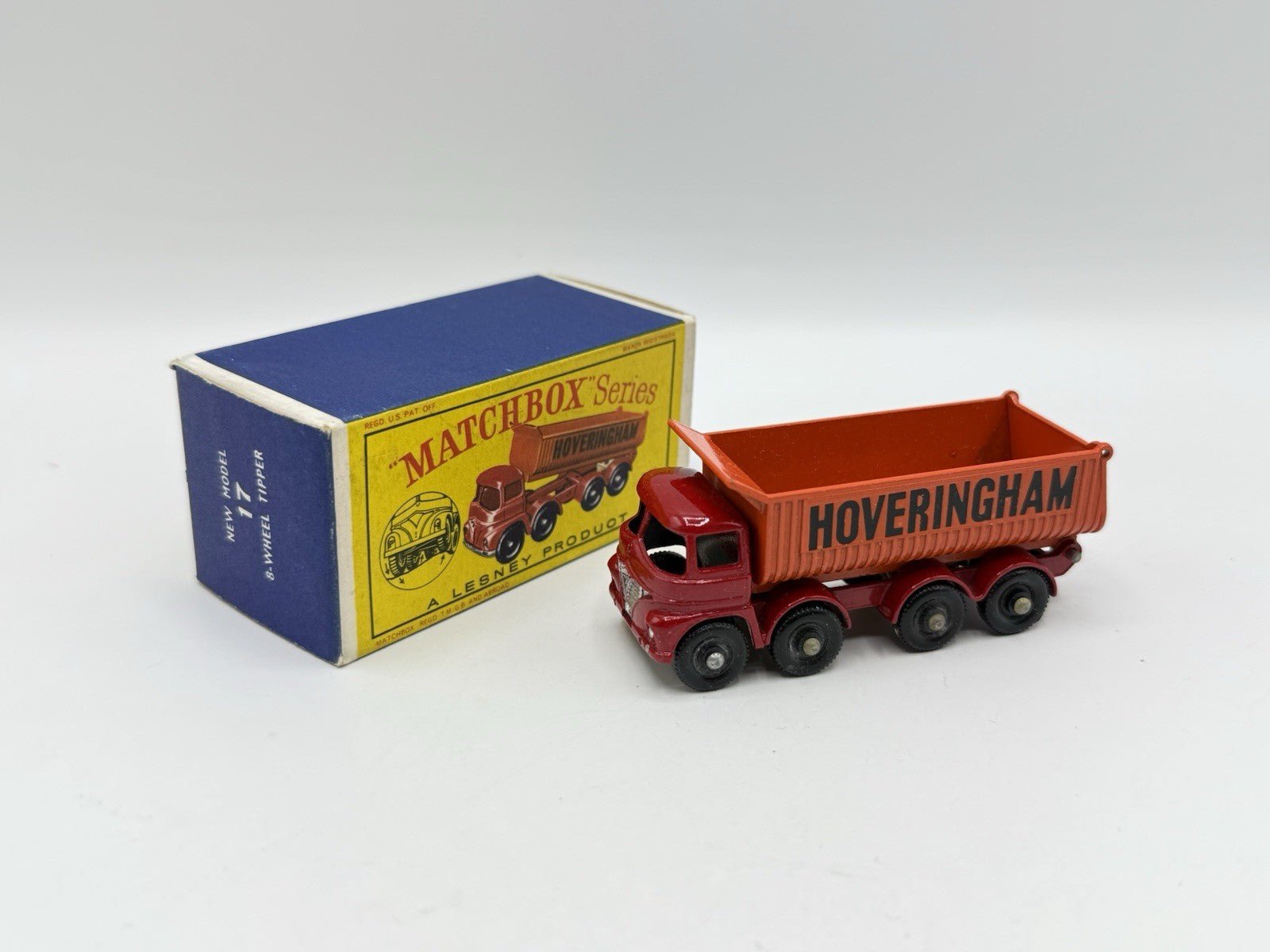 Matchbox Lesney 17d Foden Hoveringham Tipper Truck - Magic Matchbox