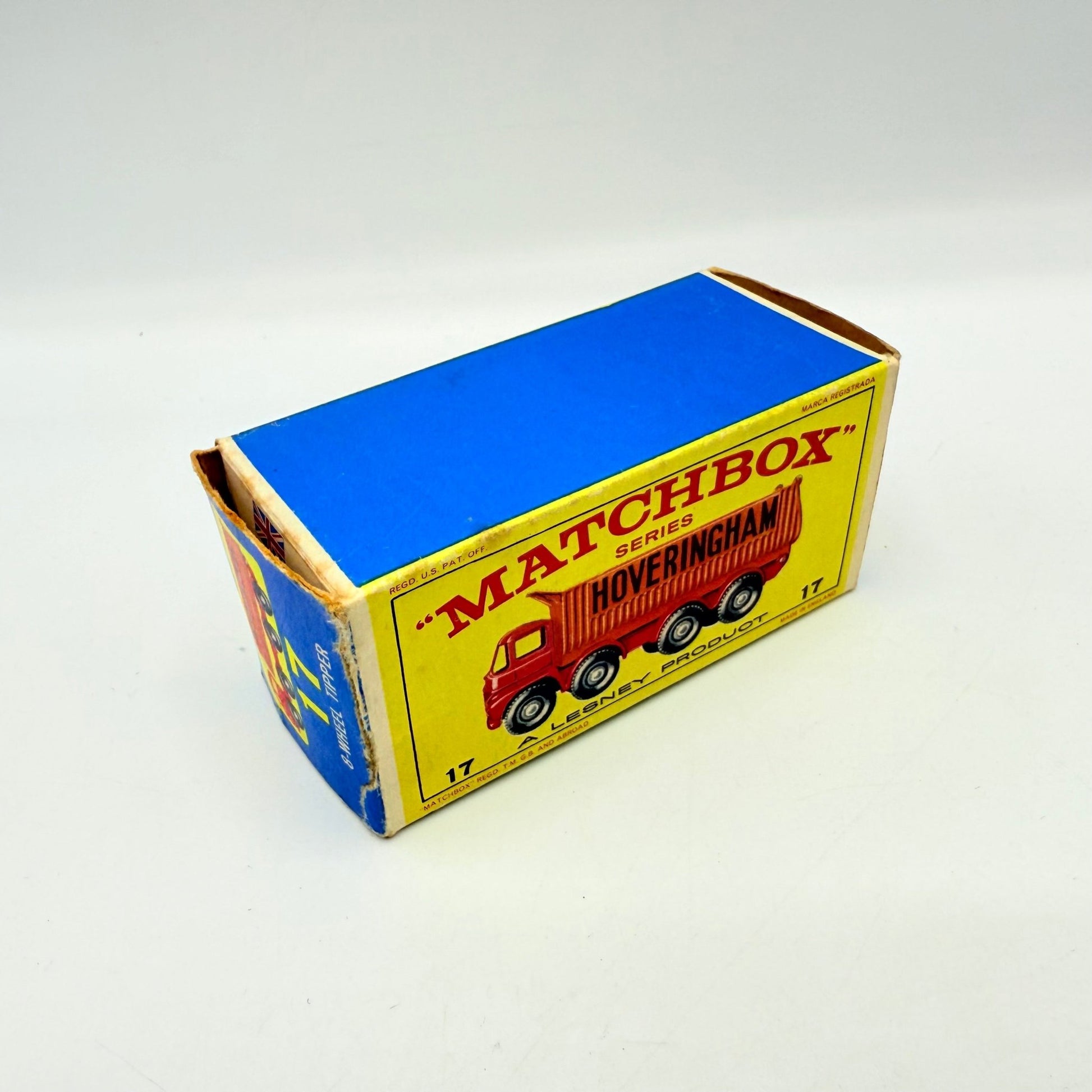 Matchbox Lesney 17d Foden Tipper Truck Damaged Box - Magic Matchbox